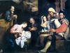 Cesare Fracanzano, Adorazione dei pastori, 1645, olio su tela, 208,5x260 cm, collezione privata